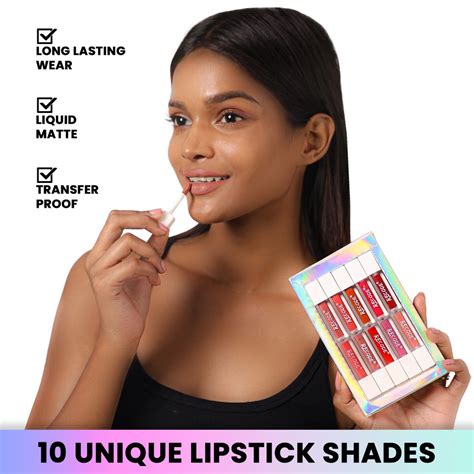 Home All recode products Recode 10 Silky Matte Mini Liquid Lipsticks ...