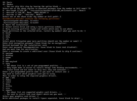Image result for Arch Installation Script