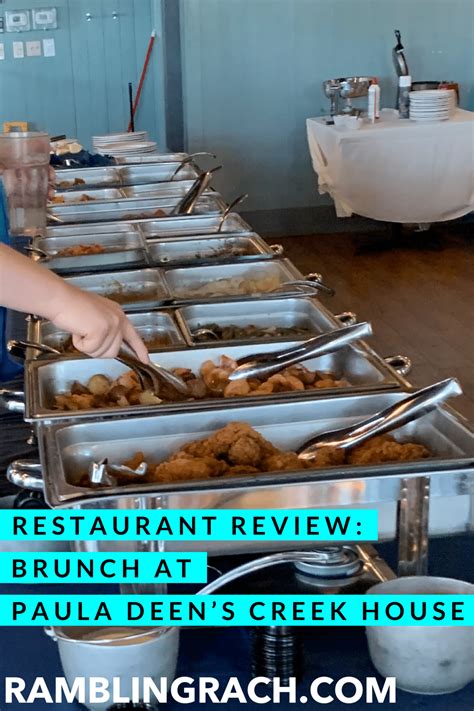 Paula Deen's Creek House Restaurant Review - Rambling Rach