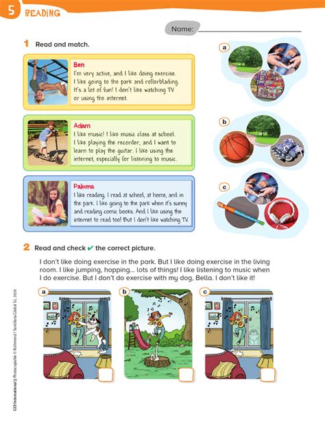 Reading Activity 的图像结果