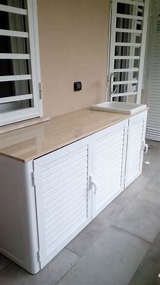 mobili per terrazzo armadi bassi in alluminio con lavandino per esterni alfa mobili per terrazzo armadi bassi in alluminio con lavandino per esterni alfa