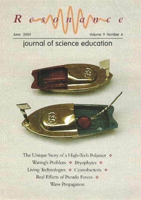 Resonance Journal of Science Education | Indian Academy of Sciences
