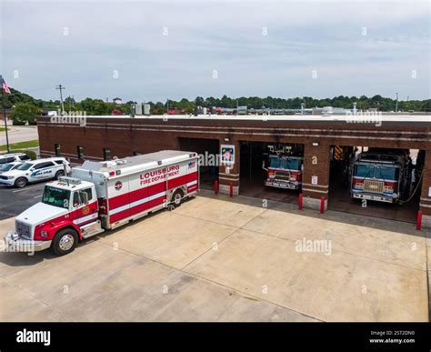 Day Time Drone Images Of The Louisburg North Carolina Fire Department ...