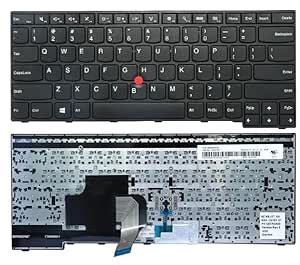 ASICTRON Replacement Keyboard for Lenovo ThinkPad E450 E450C E455 E460 ...