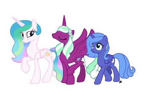 #3153642 - safe, artist:reececup11, opaline arcana, princess celestia ...