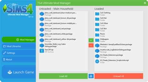Sims 4 TS4 Mod Manager 的图像结果