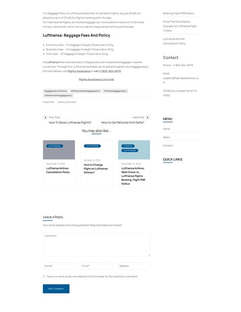 PPT - Flightsassistance com Lufthansa baggage policy PowerPoint ...