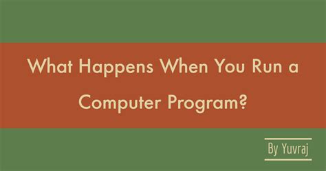 Image result for Computer Run Program