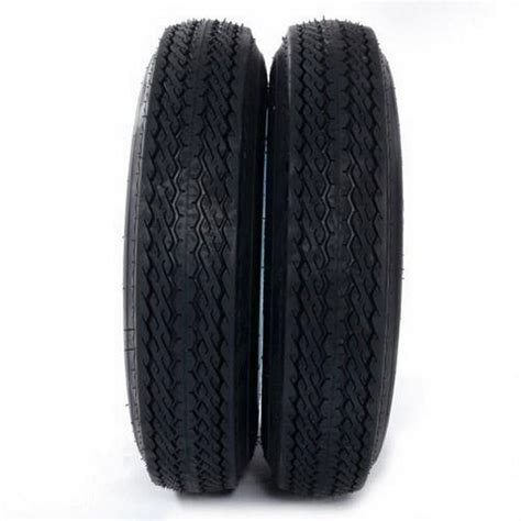 UBesGoo Set of 2 4.80-12 480-12 4.80 X 12 Trailer Tires On Rims 5 Lug ...