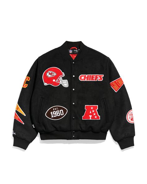 Kansas City Chiefs Pennant Varsity Jacket – Chalk Line Apparel