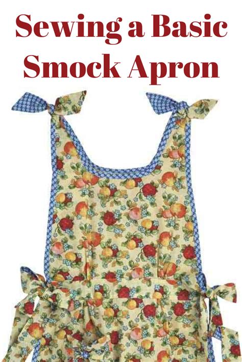 Image result for Smock Apron Pattern