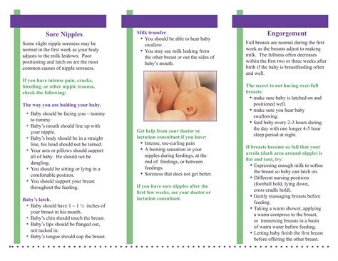 Sore Nipples Engorgement | PDF