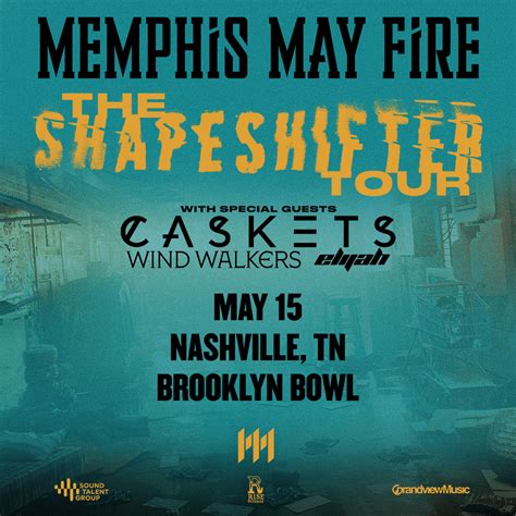 Memphis May Fire with Caskets, The Complex, Salt Lake City | AllEvents
