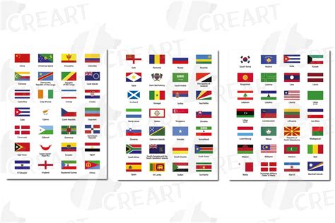 Flags of the World with Names 的图像结果