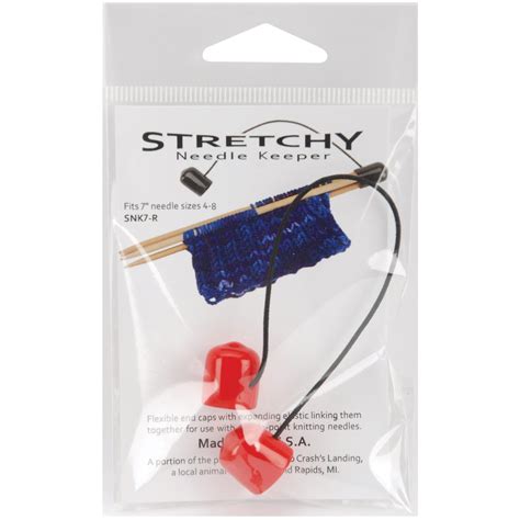 Stretchy Needle Keeper For 7" Double Point Needles-Red : Amazon.in ...