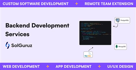 Backend Development Services | Backend Development Company