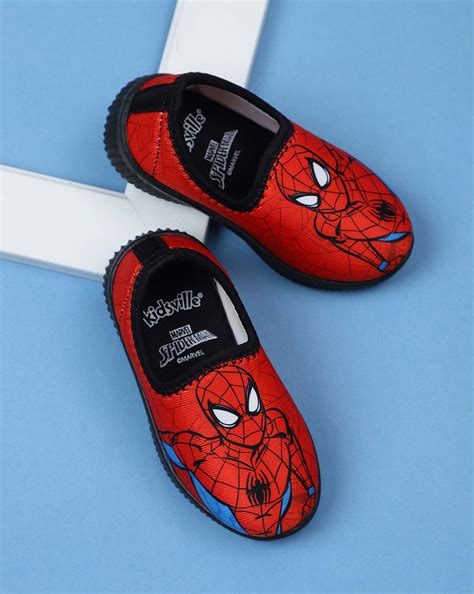 Spiderman Printed Canvas Shoes For Kids Boys – Kidsville