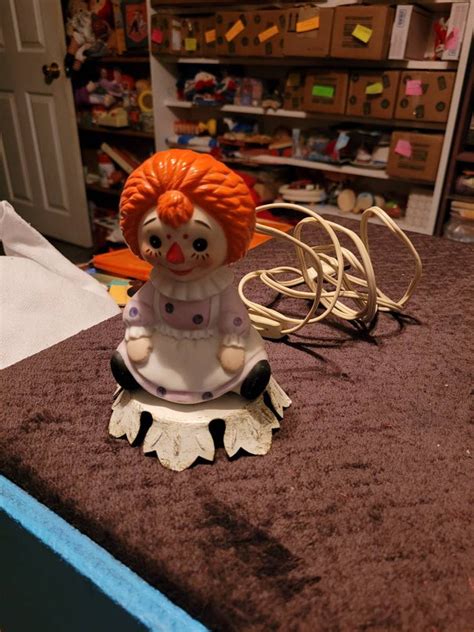 Antique Raggedy Ann Night Light - Etsy