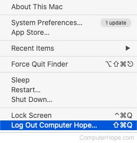 Log Out Computer Shortcut 的图像结果