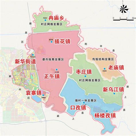 阜阳市颍东区地图 - 中国旅游资讯网365135.COM