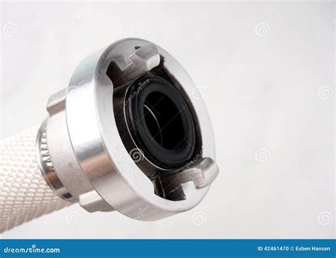 Water hose with couplings stock photo. Image of hose - 42461470