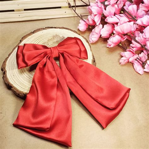 Red Bow | Hair Accessories | Christmas Bows | Gifts – Curly Sisters India