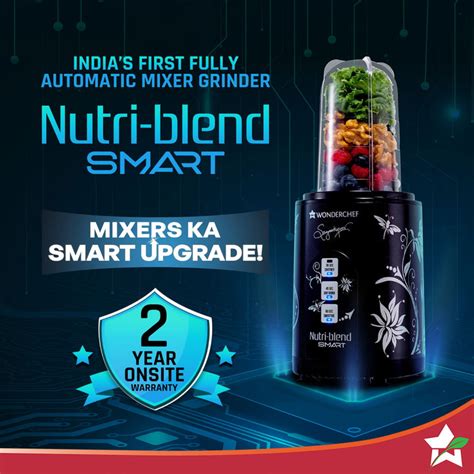 Nutri-blend SMART Automatic Mixer Grinder with Dual Pulse Function|220