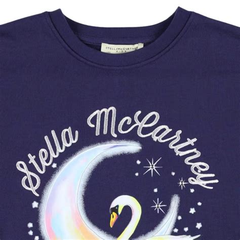 Girl Blue Embroidered Logo Sweatshirts – Little Tags Luxury