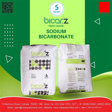 Sodium Bicarbonate - Feed Grade - Solvay Boiling Point: 333.6 C Degree ...