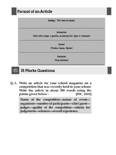 Article Writing Format | PDF