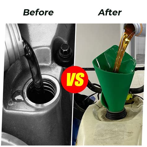 Buy MOTOQUEEN Flexible Draining Tool Funnel Foldable Oil Drain Flexible ...