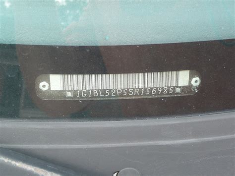 Image result for GM Serial Number Code