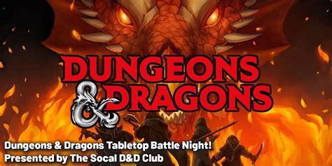 Dungeons & Dragons Tavern Party & Dungeon Combat Live! @ El Cid ...