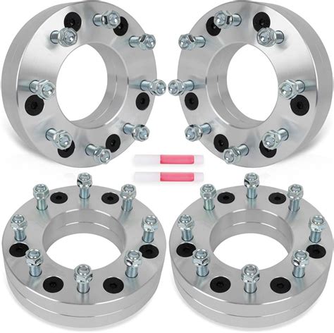 Amazon.com: SCITOO 4Pcs 6x5.5 to 8x6.5 Wheel Adapters 2 inch Bore 108mm ...