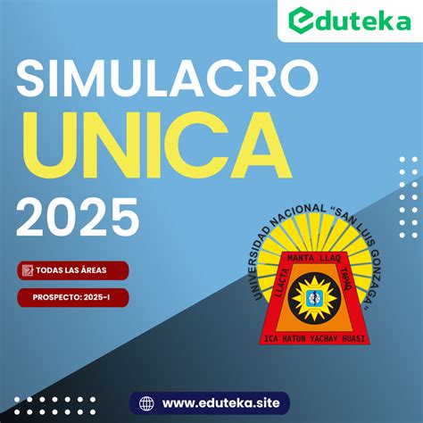 Resultados SIMULACRO UNICA 2025 N1 | Eduteka