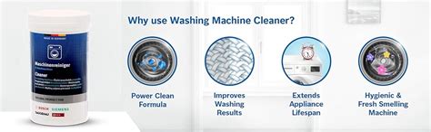 Bosch Siemens Cleaner for Washing Machine - 200 g : Amazon.in: Health ...