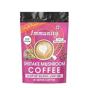 Way Of Pleasure Shiitake Mushroom 2-In-1 Instant Coffee | Made With ...