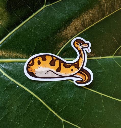 Image result for Red Bubble Ball Python Sticker