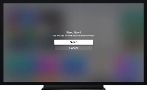 Put your Apple TV in sleep mode - Apple Support