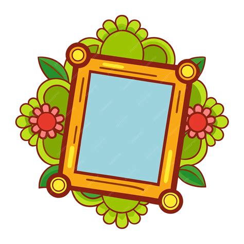 Picture frame clipart vector art and illustration | Premium AI ...