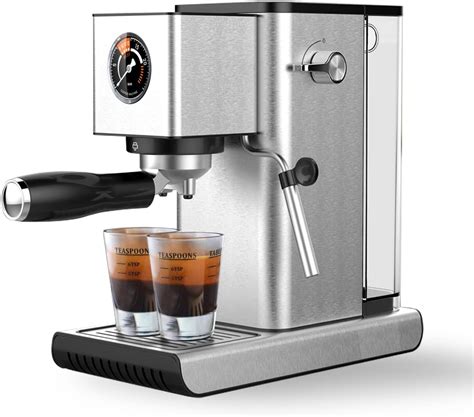 Amazon.com: CONZIE Espresso Machine 20 Bar Expresso Coffee Machines ...