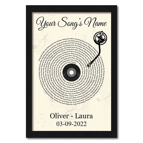 Song Lyric Wall Decals High Resolution Photographs Custom Quote With