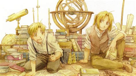 Download Anime Characters Fullmetal Alchemist Wallpaper | Wallpapers.com