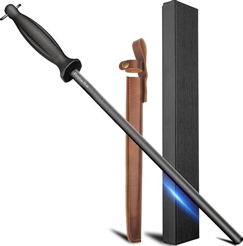 Amazon.com: Efficient 12 Inch Honing Steel Sharpening Rod Knife ...