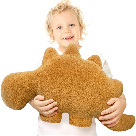 KY Dino Nugget Pillow Plush for Funny Birthday Gifts, Dinosaur Chicken ...