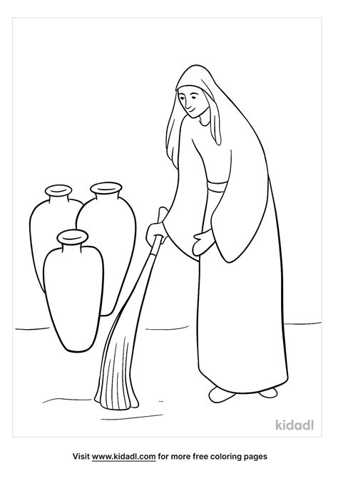 Lost Coin Bible Coloring Pages Parable Parables Jesus Color Clipart ...