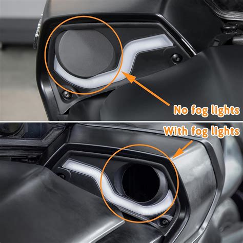 SAUTVS Fog Lamps Cover with Daytime Running Lights India | Ubuy