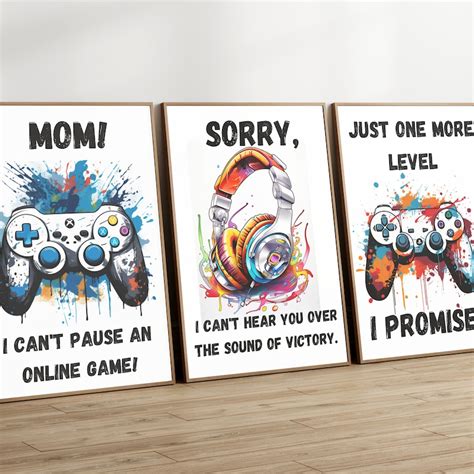Buy Gaming Poster Online In India - Etsy India