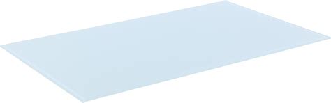 Buy Milan White Rectangle Glass Top, 30 x 48 Online at Lowest Price in ...