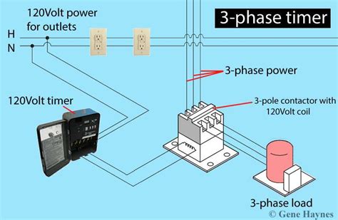 Image result for Timer Contactor Circuit Diagram